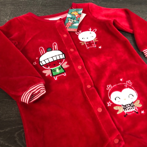 Velvet pyjama - 0-3 months - Picture 5 of 5